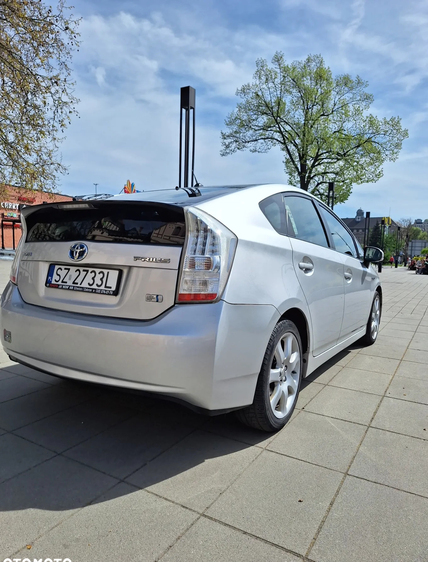 Toyota Prius cena 33300 przebieg: 334000, rok produkcji 2010 z Zabrze małe 92